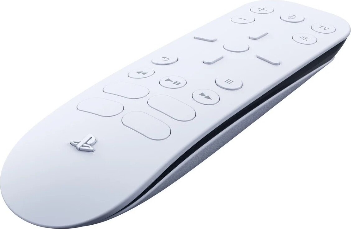 Sony Playstation® Media Remote - Fjernstyring - infrarød - hvid - for Sony Playstation® 5