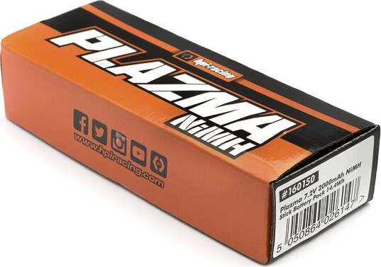 Plazma 7.2v 2000mah Nimh Stick Battery Pack - Hp160150 - Hpi Racing