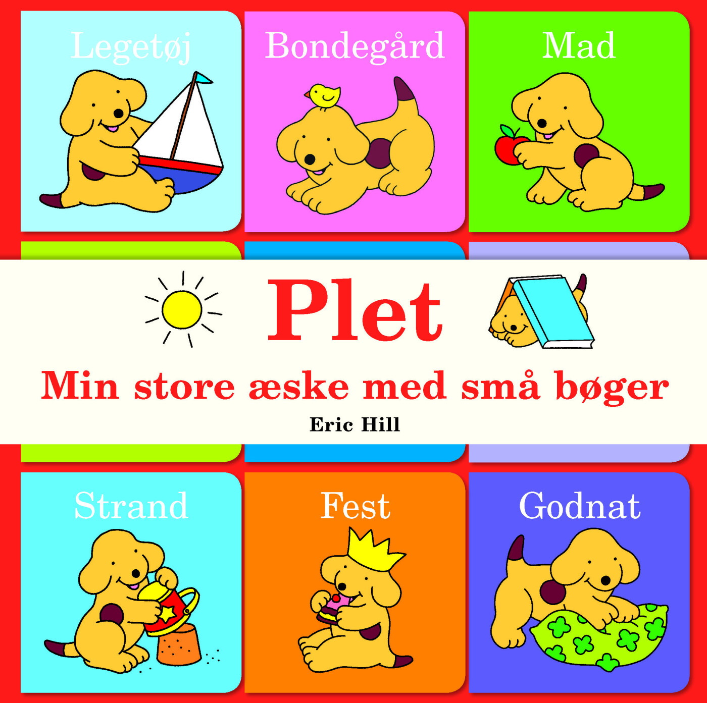 Billede af Plet - Min Store æske Med Små Bøger - Eric Hill - Bog hos Gucca.dk