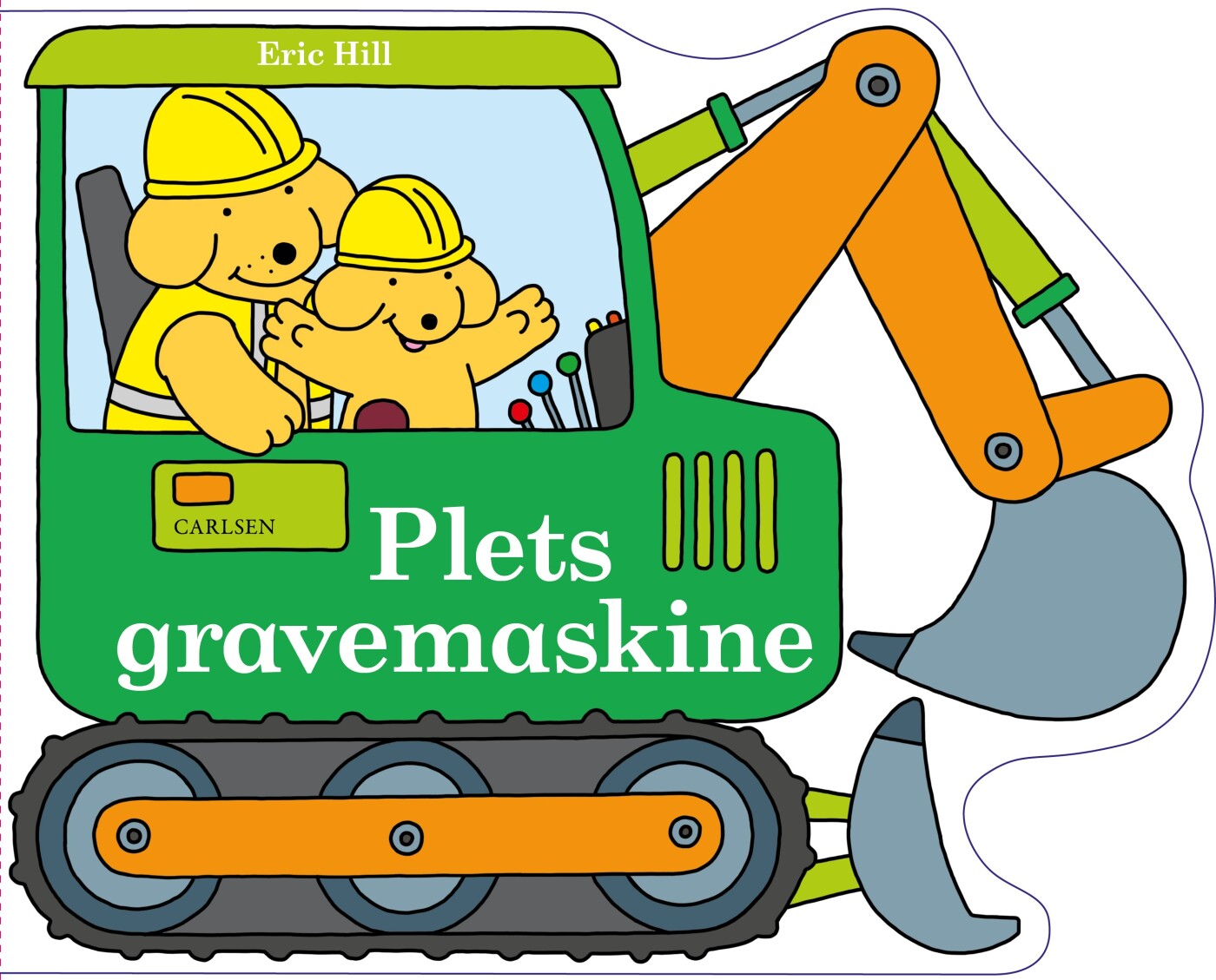 Billede af Plets Gravemaskine - Eric Hill - Bog