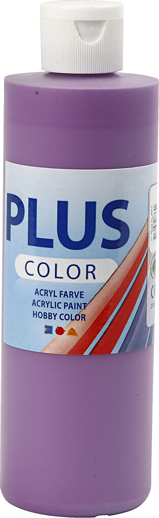 Plus Color Hobbymaling - Akrylfarve - Dark Lilac - 250 Ml