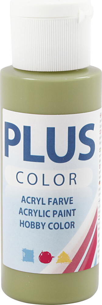 Se Plus Color Hobbymaling - Akrylfarve - Eucalyptus - 60 Ml hos Gucca.dk