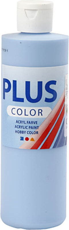 Billede af Plus Color Hobbymaling - Akrylfarve - Himmelblå - 250 Ml
