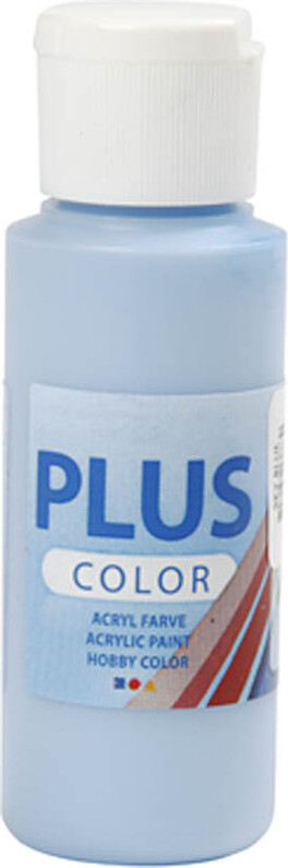 Se Plus Color Hobbymaling - Akrylfarve - Himmelblå - 60 Ml hos Gucca.dk