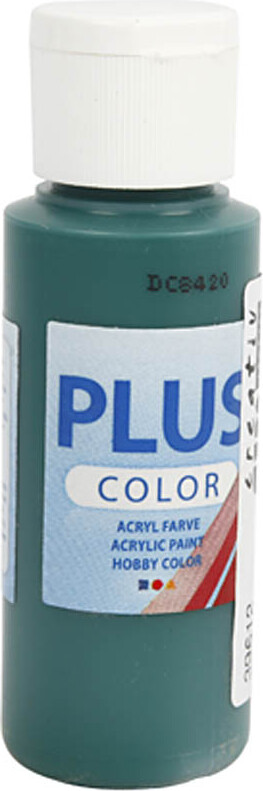 Billede af Plus Color Hobbymaling - Akrylfarve - Mørk Grøn - 60 Ml