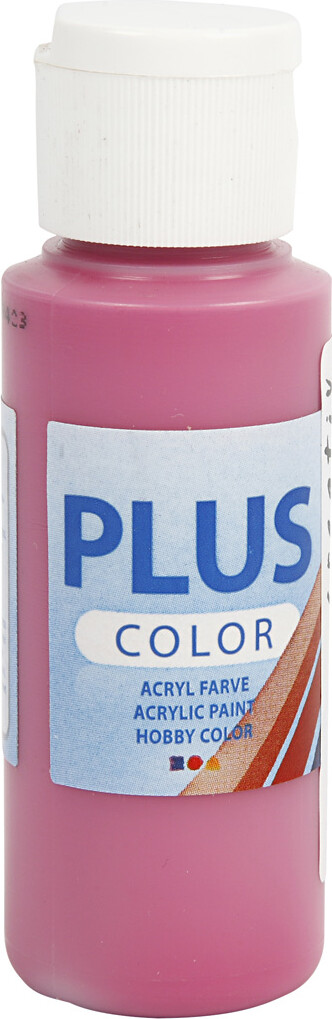 Plus Color Hobbymaling - Akrylfarve - Royal Fuchsia - 60 Ml
