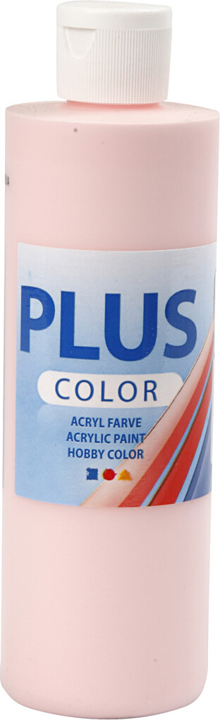 Billede af Plus Color Hobbymaling - Akrylfarve - Soft Pink - 250 Ml