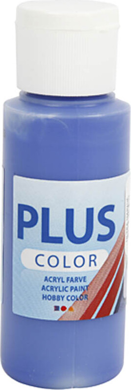 Plus Color Hobbymaling - Akrylfarve - Ultra Marine - 60 Ml