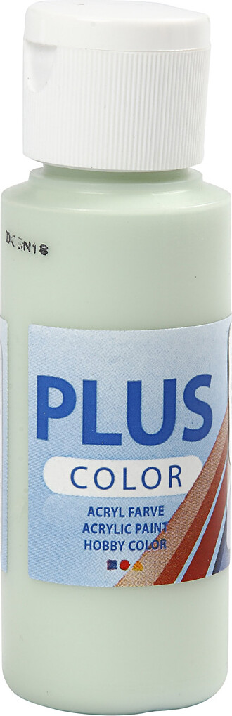 Se Plus Color Hobbymaling - Akrylfarve - Vår Grøn - 60 Ml hos Gucca.dk