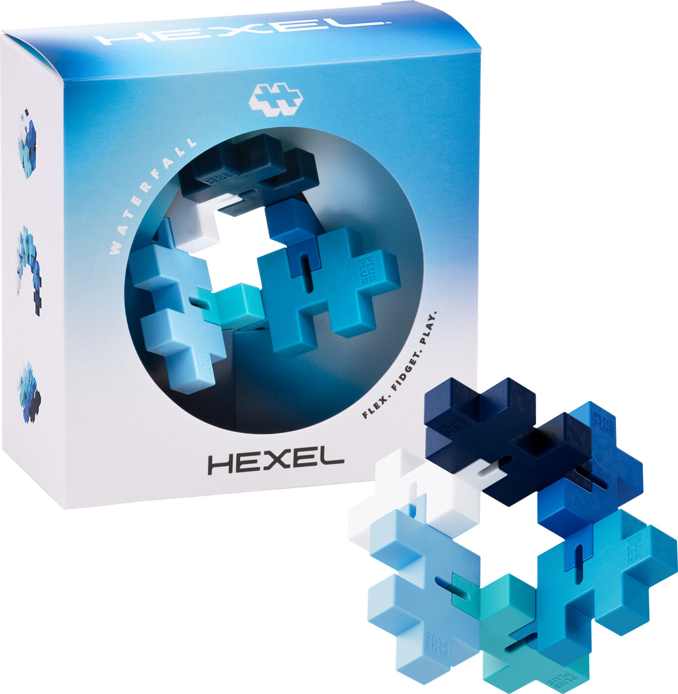 Plus-plus - Hexel Waterfall