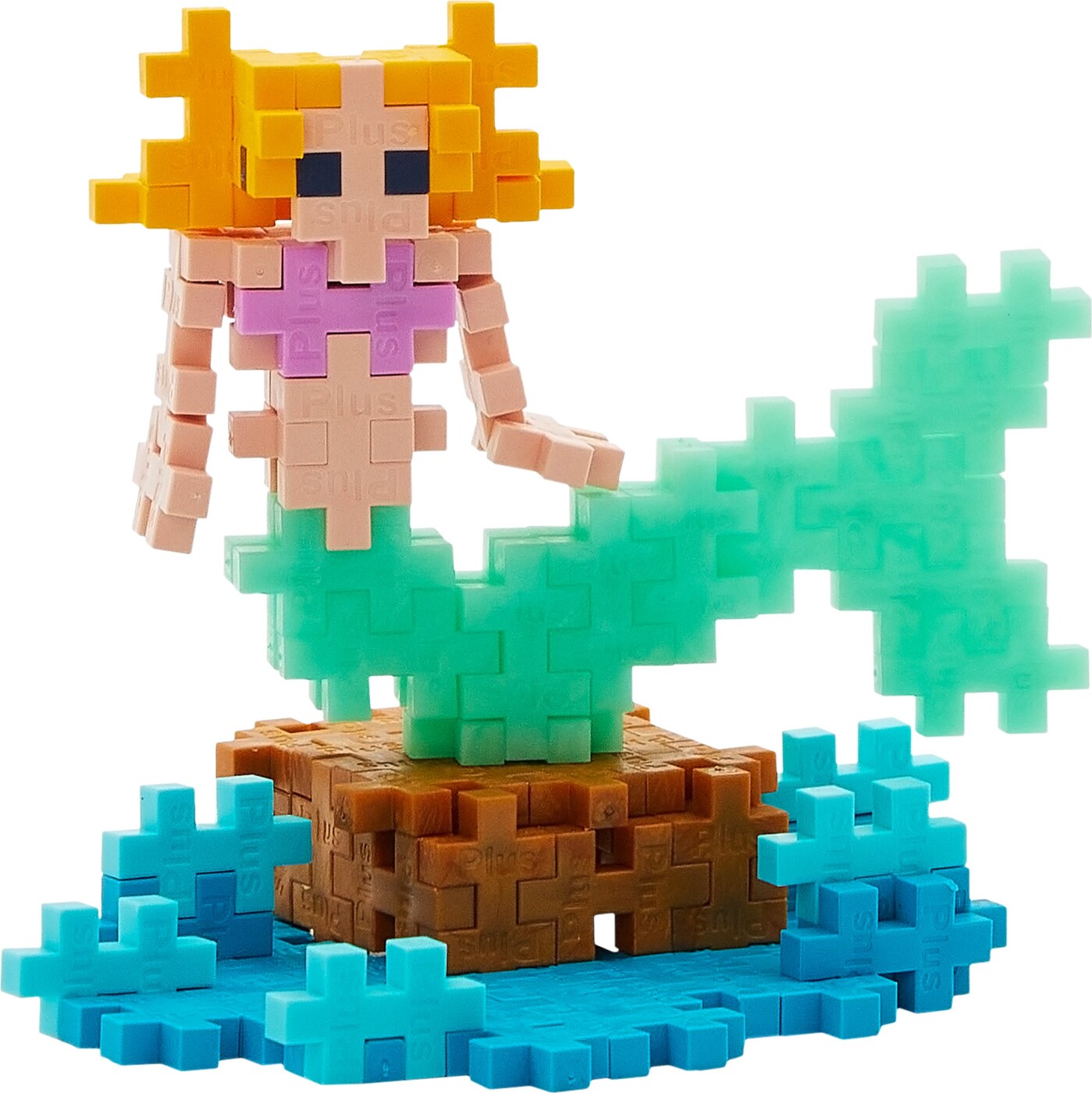 Billede af Plus-plus Brikker - Little Mermaid Figur - Rør Med 100 Stk