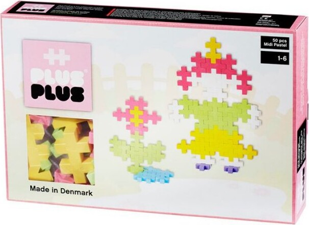 Plus Plus Midi Pastel - 50 Stk