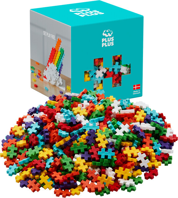 Plus Plus - Rainbow - 600 Brikker
