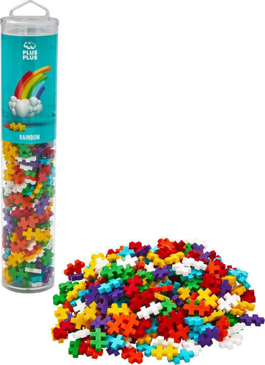 Plus-plus - Regnbue Farvemix - 240 Stk.