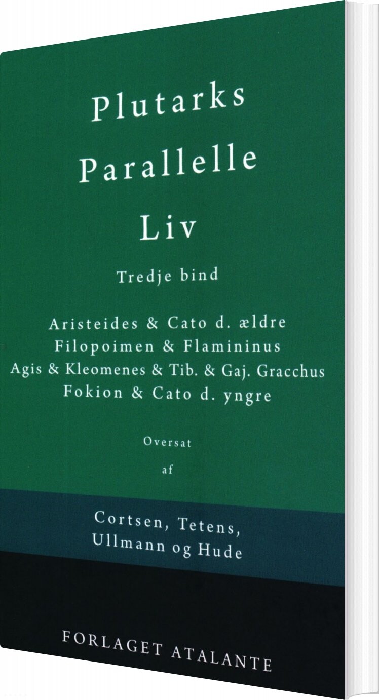 Plutarks Parallelle Liv 3 - Plutark - Bog