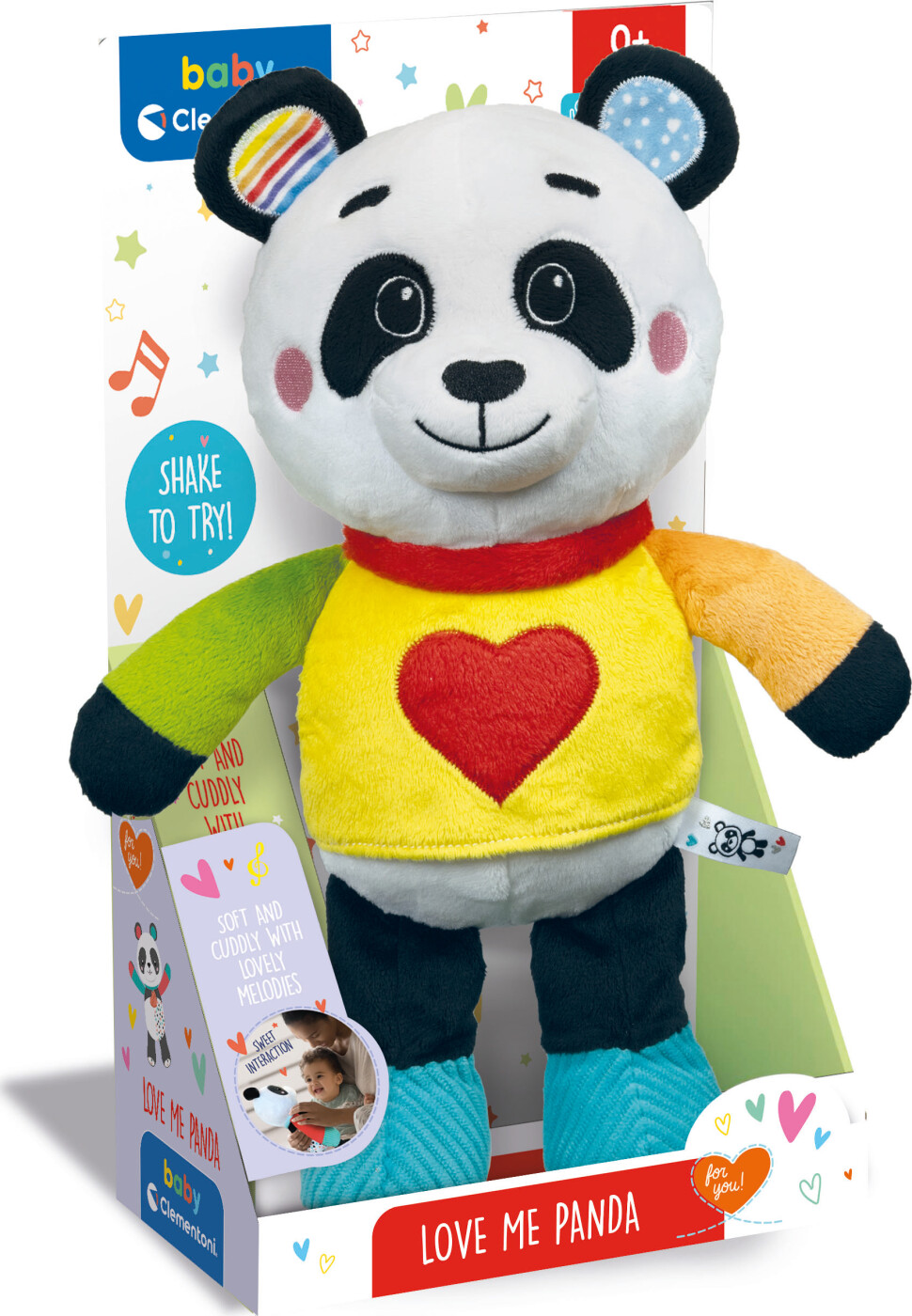 9: Panda Bamse Med Lyd - Love Me Panda - Clementoni