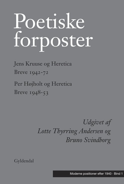 Billede af Poetiske Forposter - Lotte Thyrring Andersen - Bog
