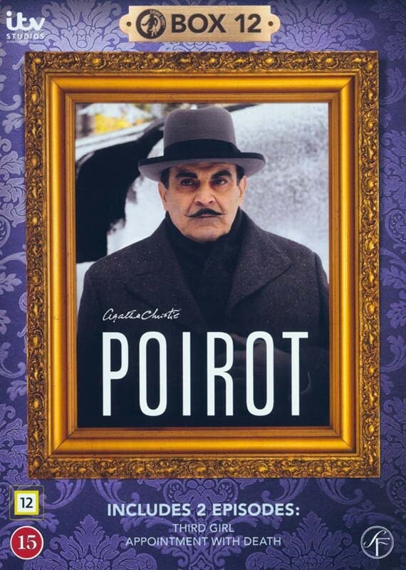 Poirot - Boks 12 - DVD - Tv-serie