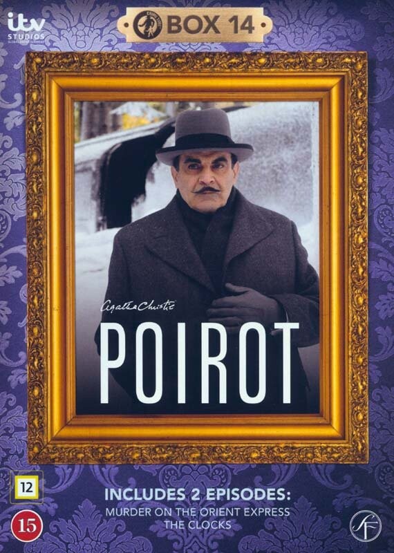 Poirot - Boks 14 - DVD - Tv-serie