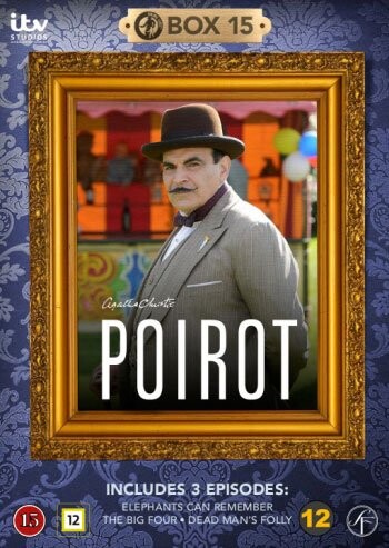 Poirot - Boks 15 - DVD - Tv-serie