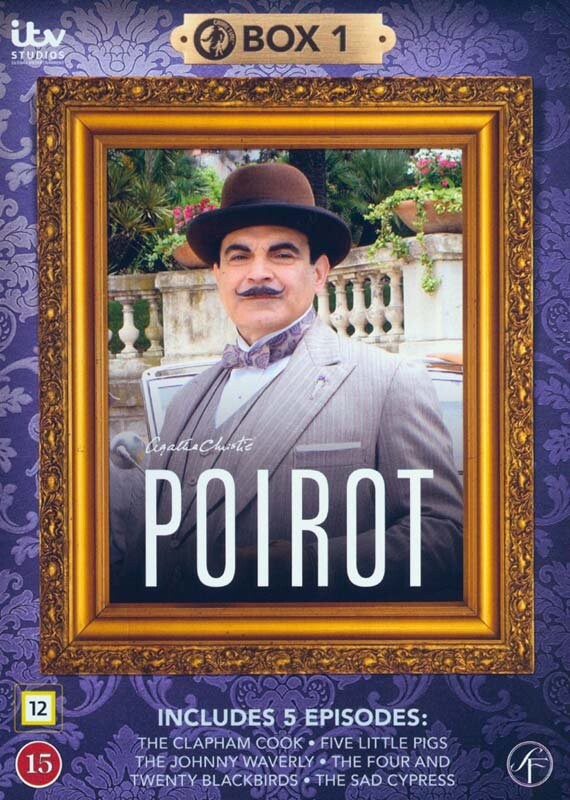 Poirot - Boks 1 - DVD - Tv-serie