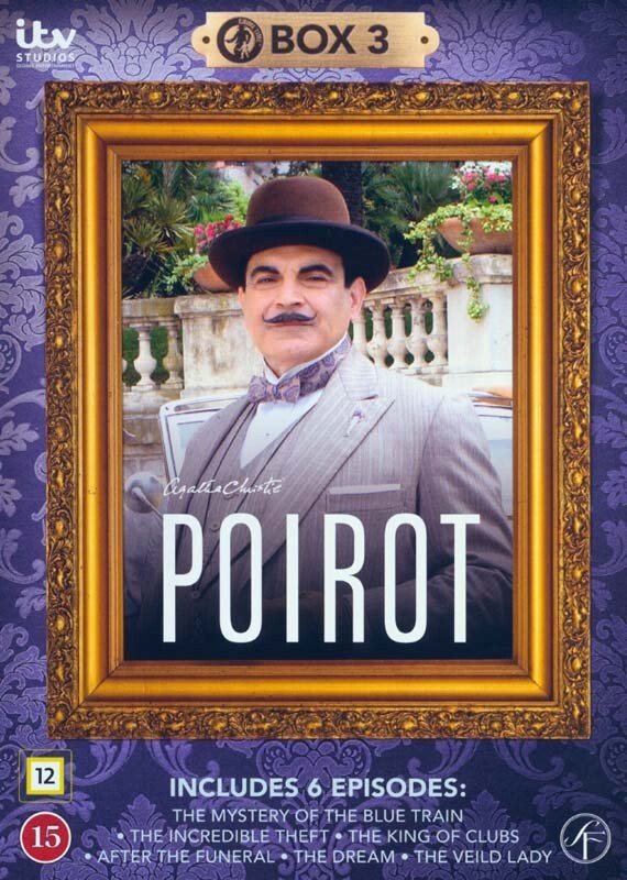 Poirot - Boks 3 - DVD - Tv-serie