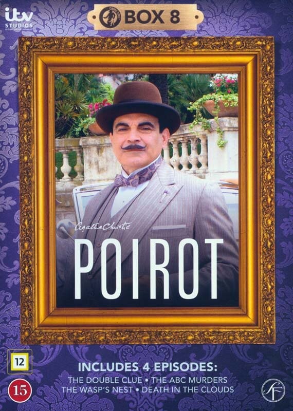 Poirot - Boks 8 - DVD - Tv-serie