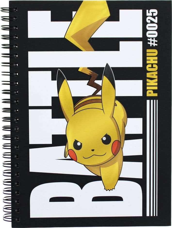 Mad Monkey - Pokemon - A5 Notebook Battle Pikachu
