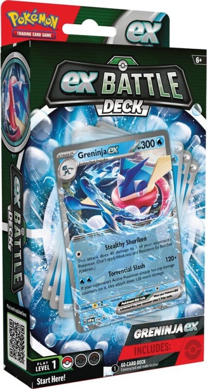 Pokémon - Battle Deck Ex - Greninja