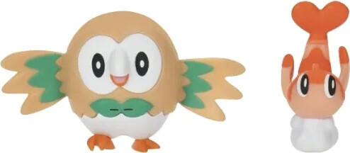 Pokémon - Figurer - Battle Figure Pack - Tatsugiri & Rowlet