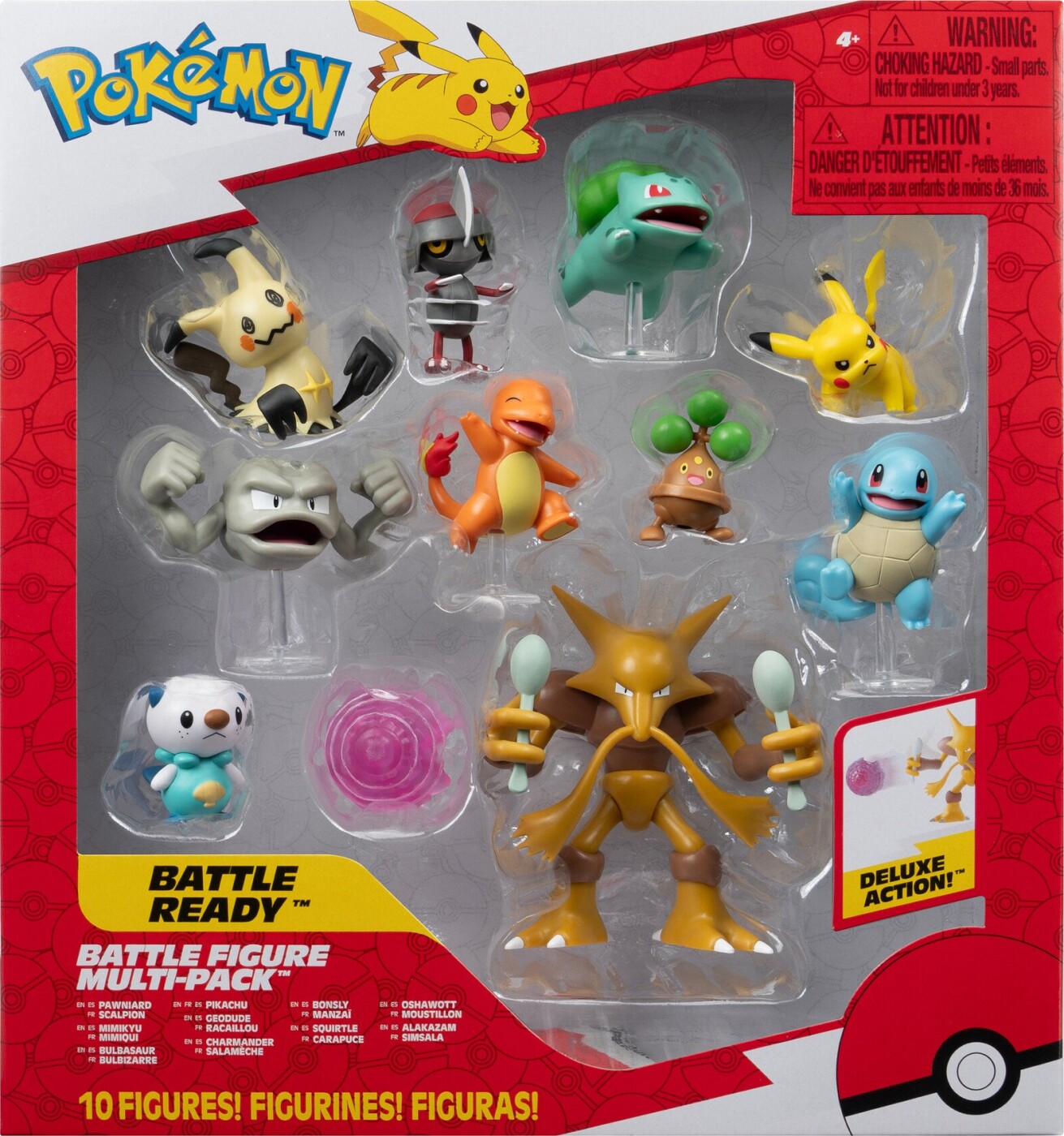 Pokémon Battle Figurer - 10-pak