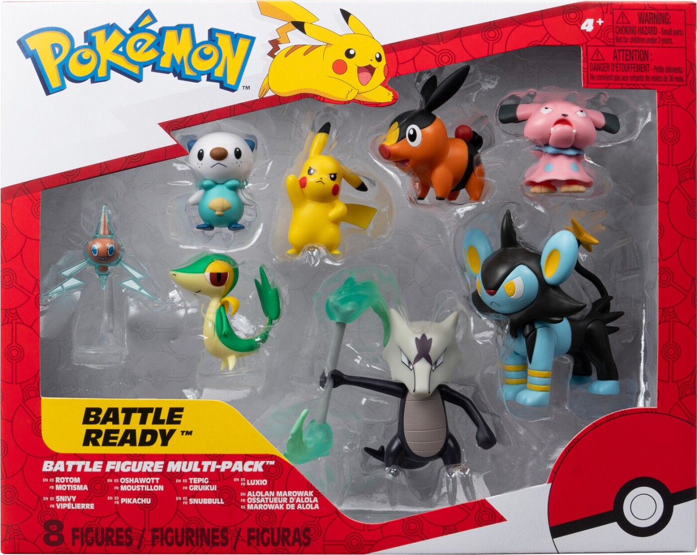 Pokémon Battle Figurer - 8-pak