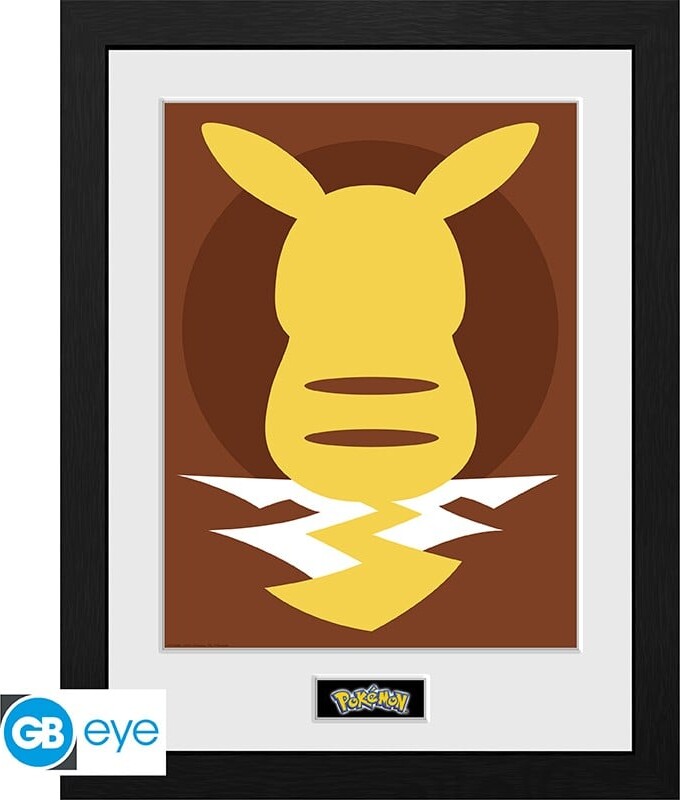 Billede af Pokemon - Framed Print Pikachu Silhouette 25 (30x40)