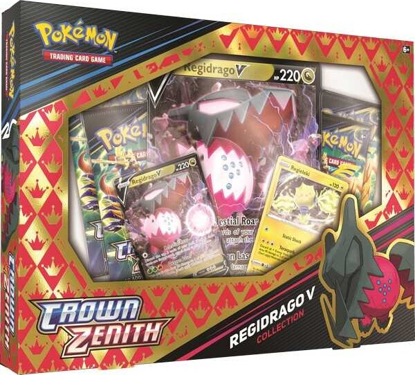 Pokémon Kort æske - Regidrago V Collection - Crown Zenith