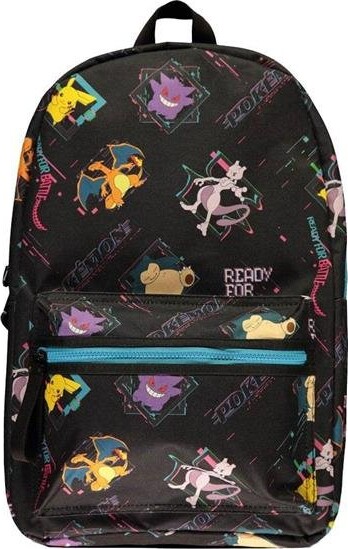 Pokémon - Rygsæk Til Børn - Sort