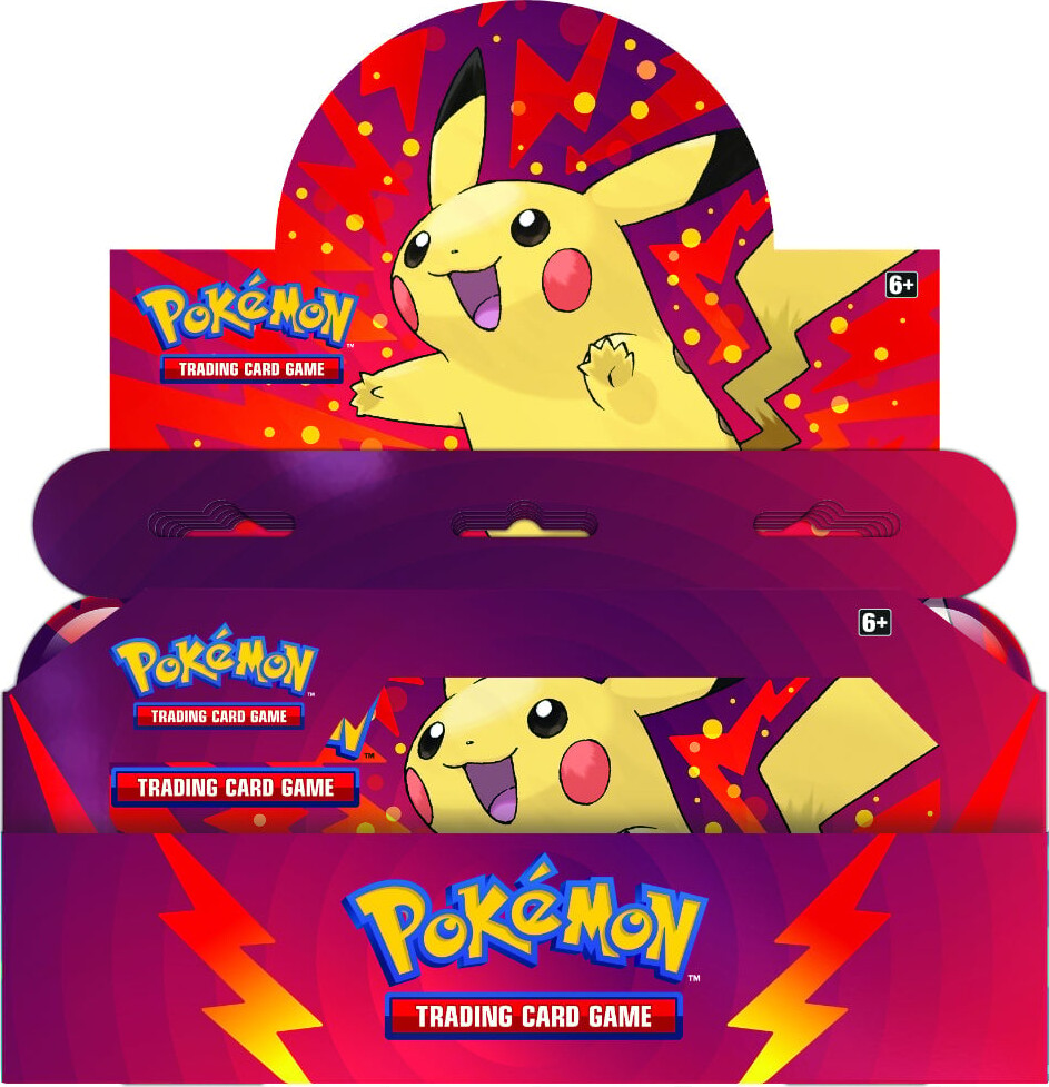 8: Pokémon - æske Til Kort - Inkl. 2 Booster Pakker