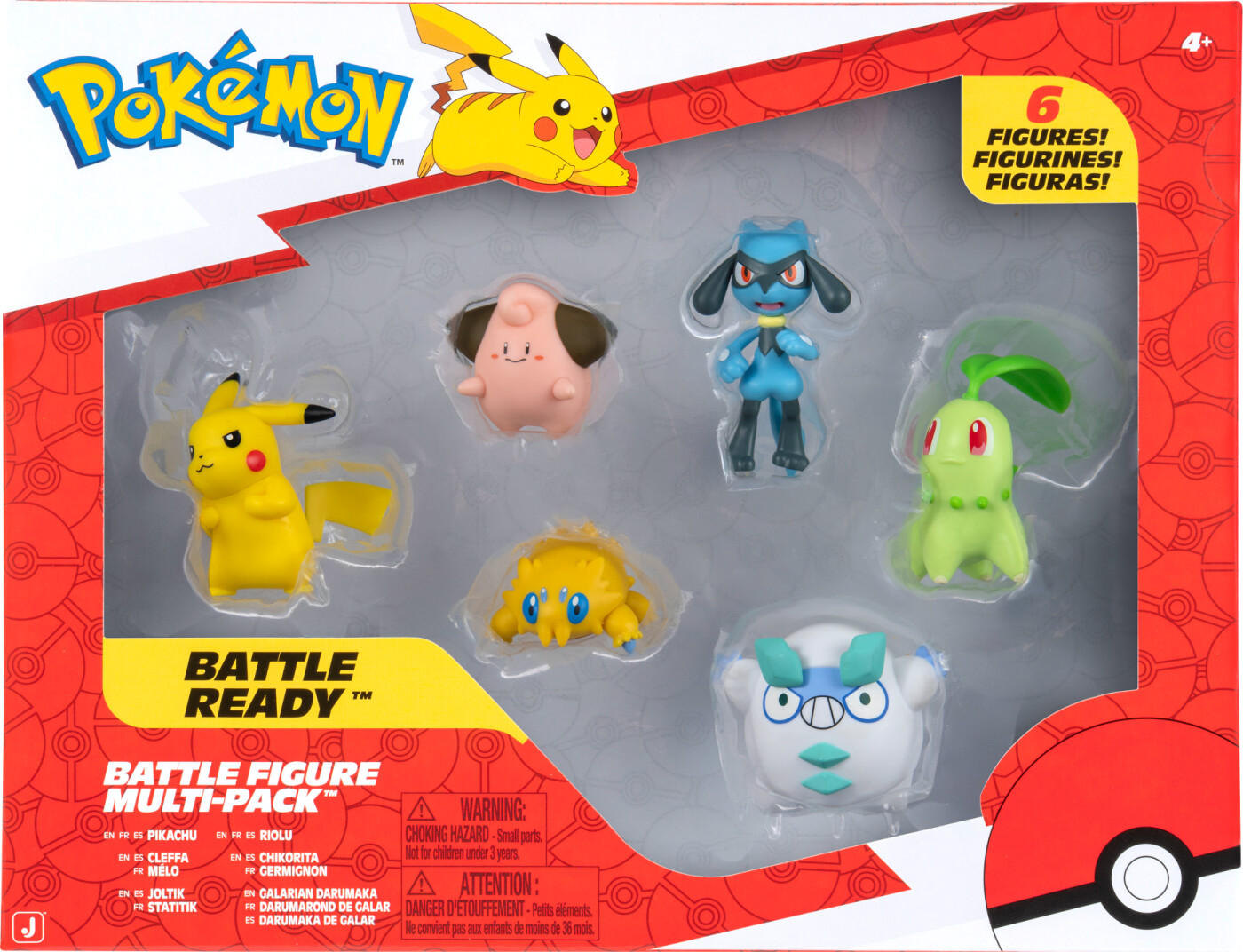 Pokémon - Battle Figure 6 Pakke