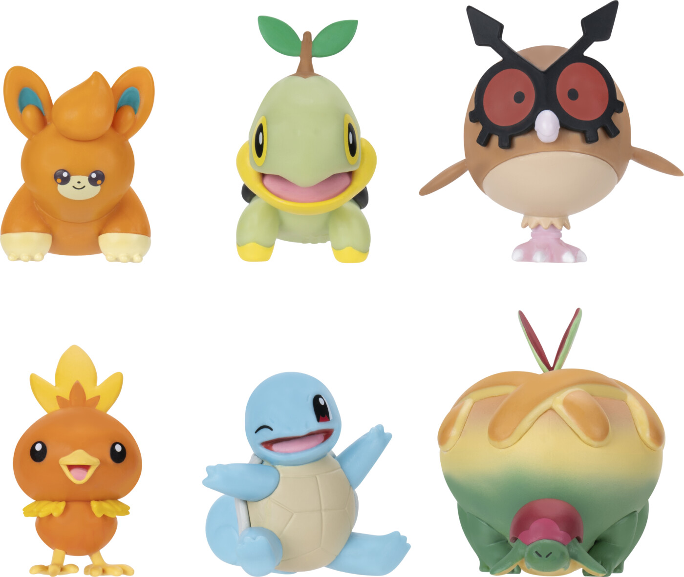 Pokémon - Figurer - Battle Feature Figure - 6 Stk.