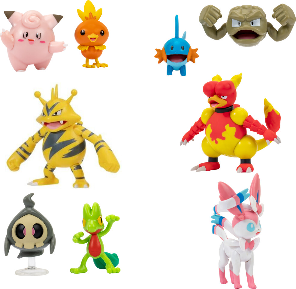 Billede af Pokémon - Battle Figurer - 2-pak - Assorteret