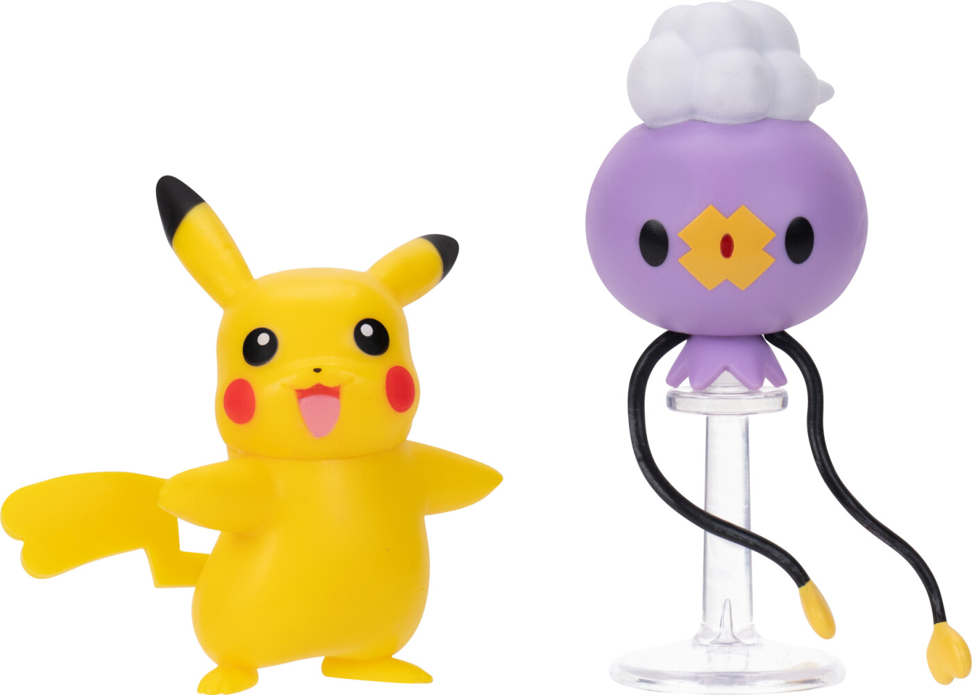 Pokémon Figurer - Battle Figure - 2-pak - Pikachu/Drifloon