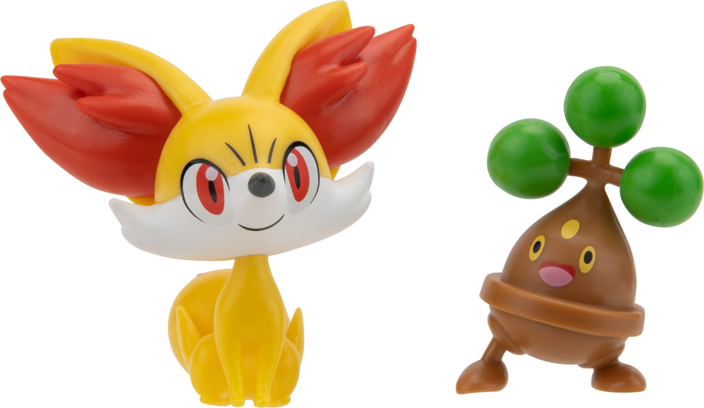 Pokémon - Battle Figurer - Fennekin Og Bonsly