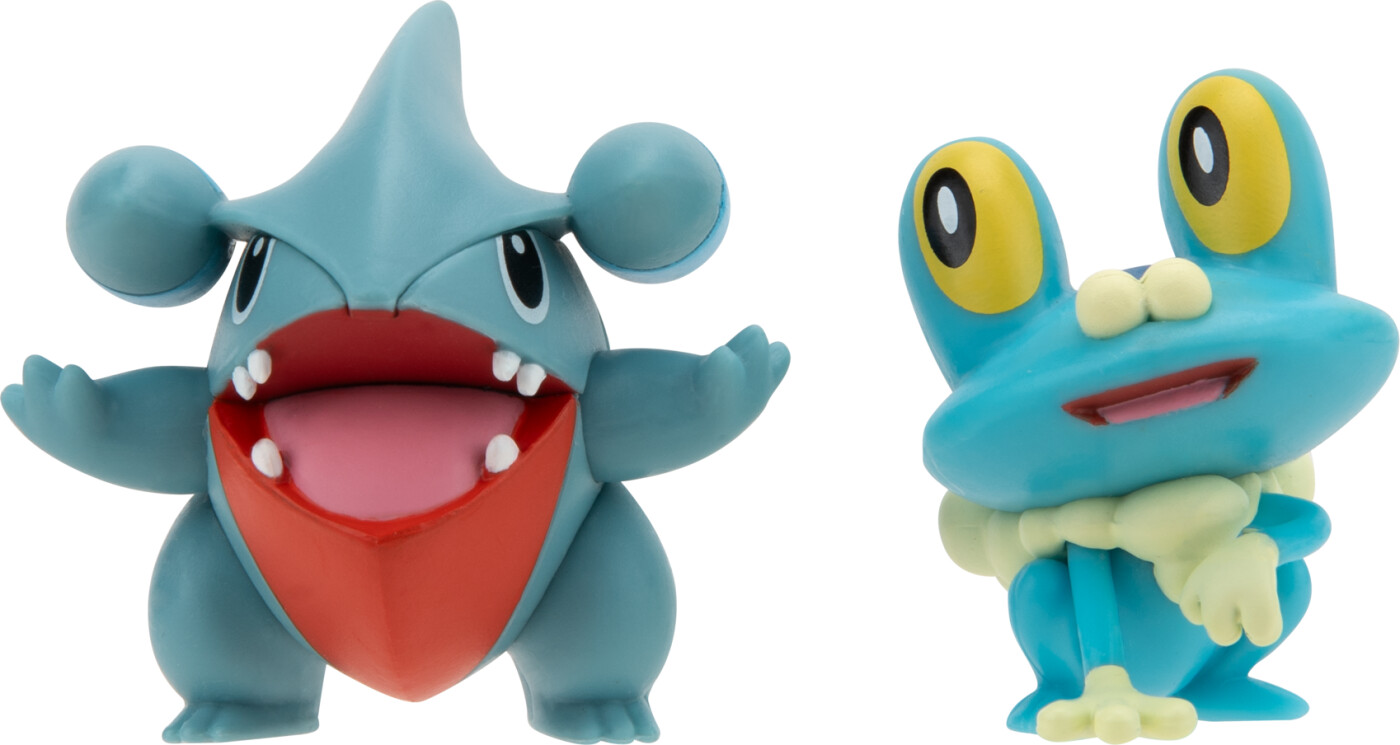 Pokémon - Battle Figurer - Gible Og Froakie