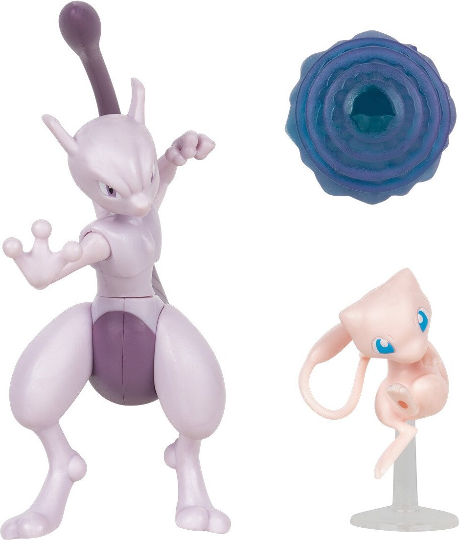 Pokémon - Battle Figurer - Mewtwo Og Mew