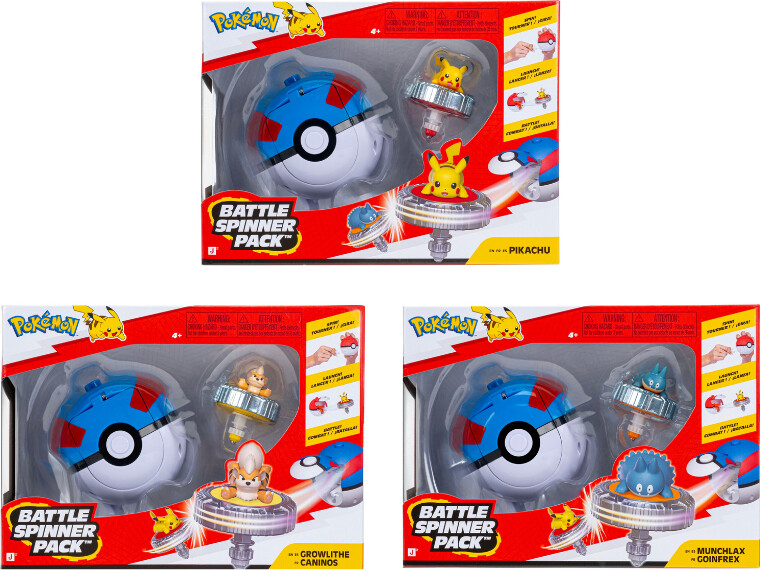 Pokémon Battle Spinner - Action legetøj Figur - GEEKD.dk