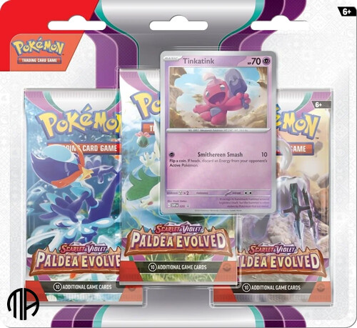 Pokémon Kort - Scarlet And Violet - Paldea Evolved - 3-pak | Se Tilbud ...