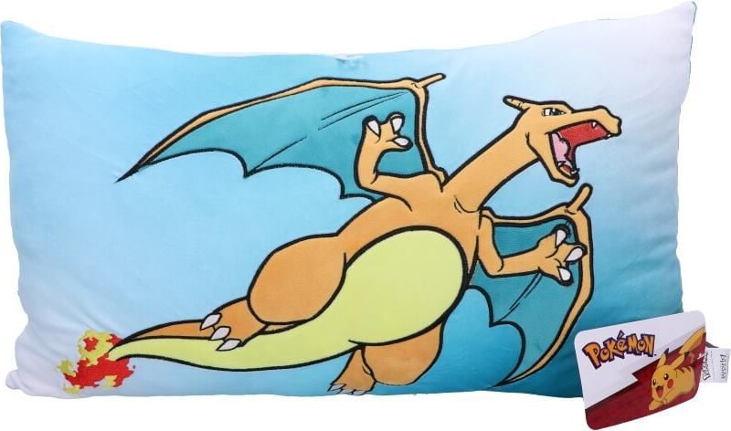 Se Pokémon Charizard Cushion 60cm hos Gucca.dk