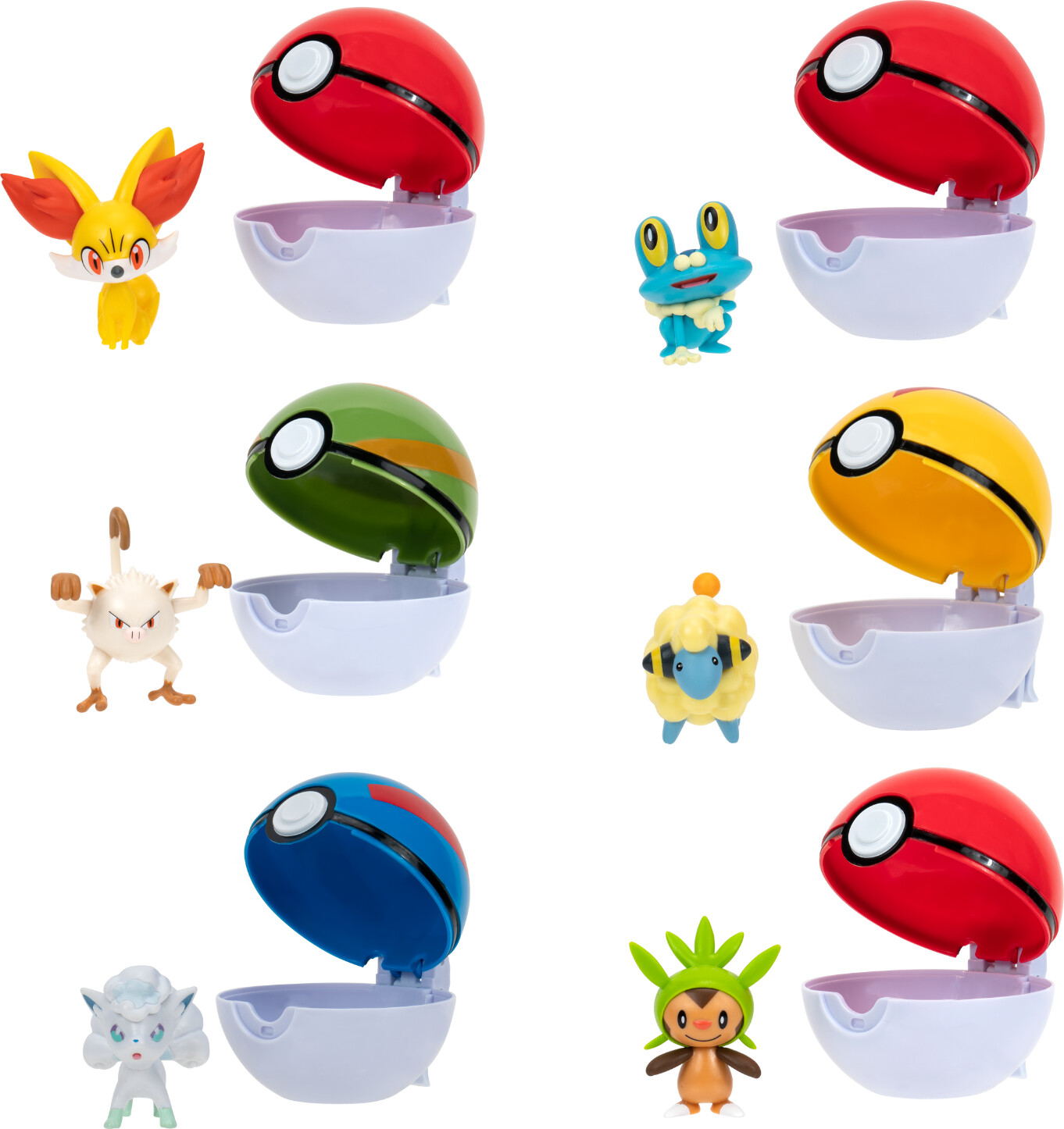 Billede af Pokémon - Clip N Go - Assorteret hos Gucca.dk