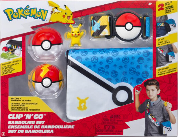 Pokémon - Clip N Go Bandolier Set Pikachu