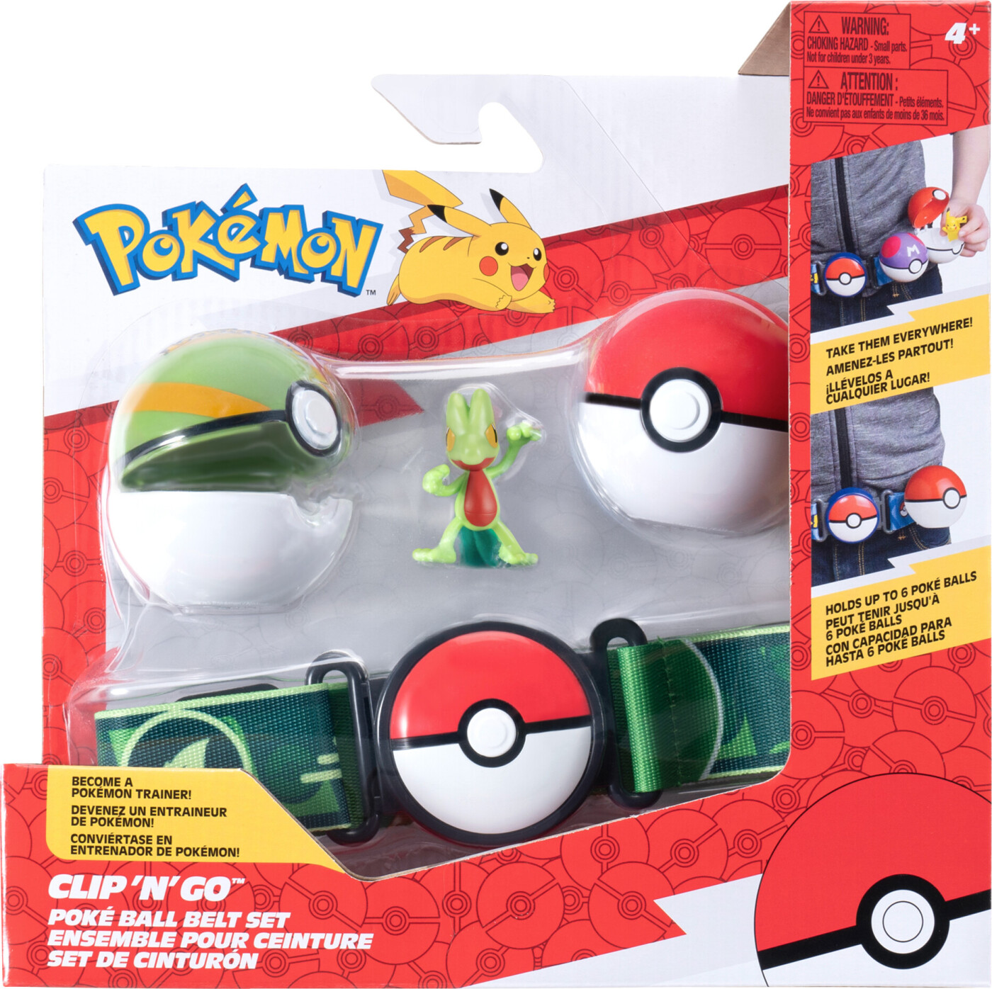 Pokémon - Clip N Go Belt Set Treecko