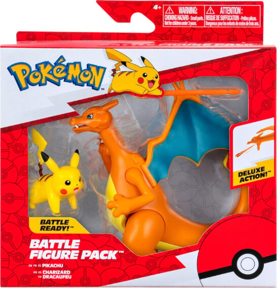 Pokémon - Figure Set 2 Pk Charizard And Pikachu
